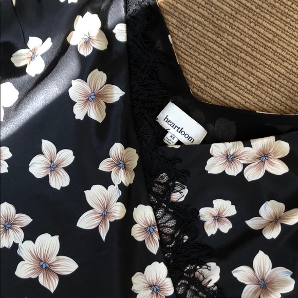 Heart loom flower cami - Picture 4 of 4